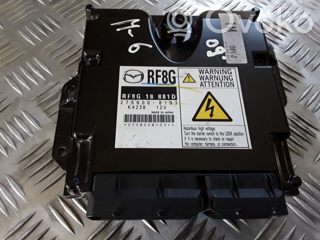 Engine control unit/module   RF8G18881D,2758008103,K4238