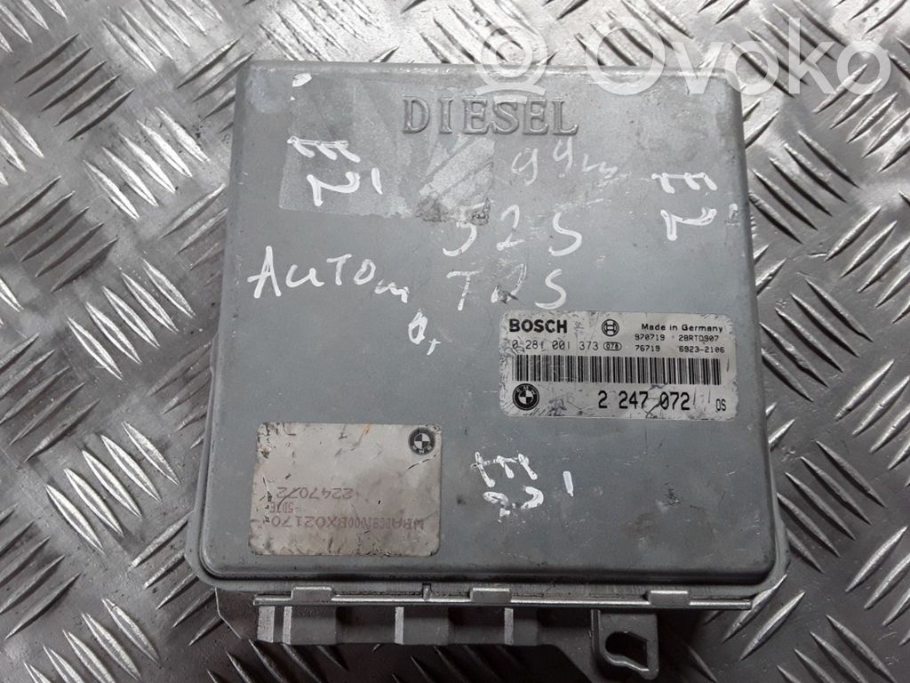 Engine control unit/module   0281001373,2247072OS,28RTD907