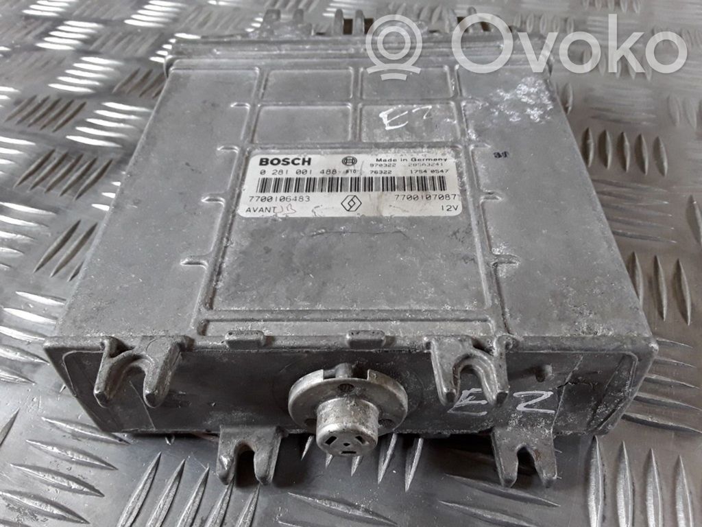 Renault Megane I Engine control unit/module 