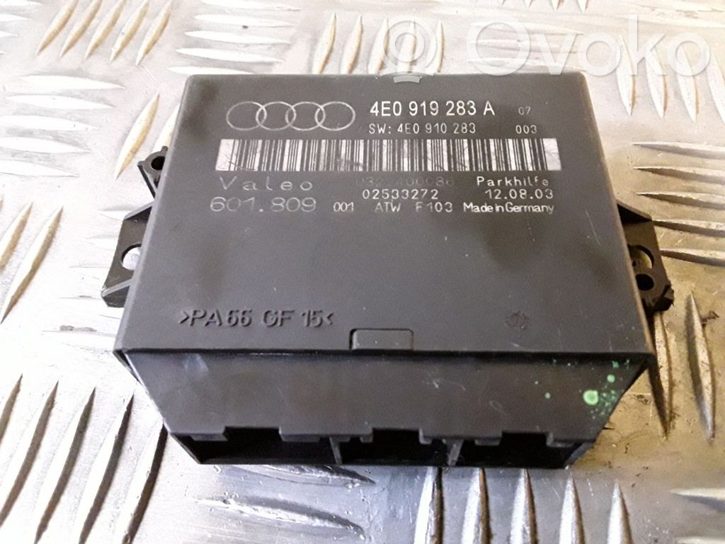 Pysäköintitutkan (PCD) ohjainlaite/moduuli   4E0919283A,4E0910283,02533272