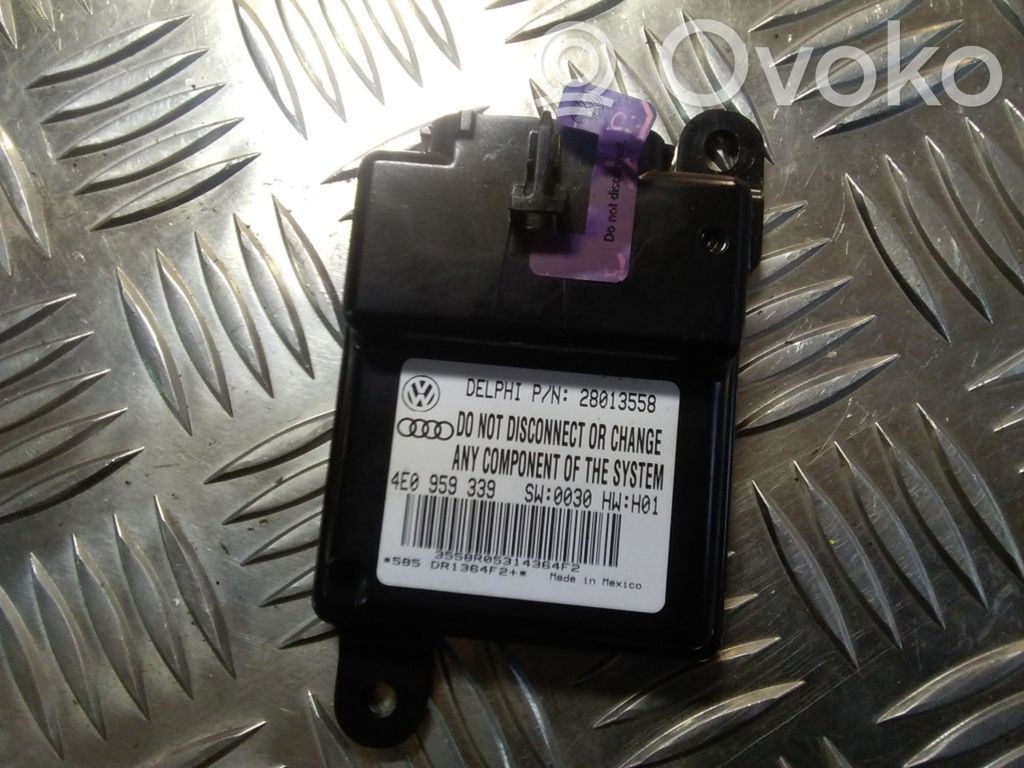 Seat control module   4E0959339