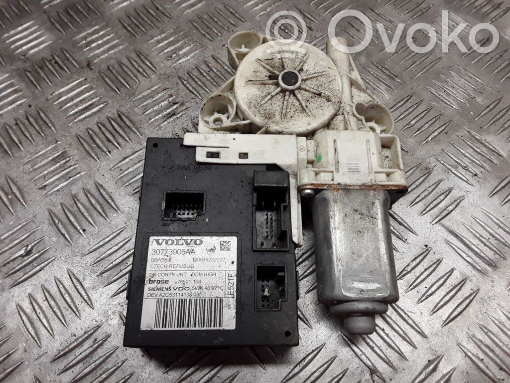 Volvo S40 Silnik regulatora szyby drzwi przednich 