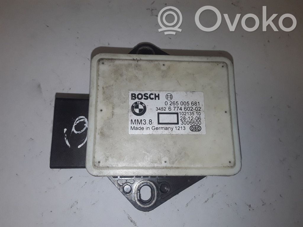 ESP Drehratensensor Querbeschleunigungssensor   0265005681,677460202