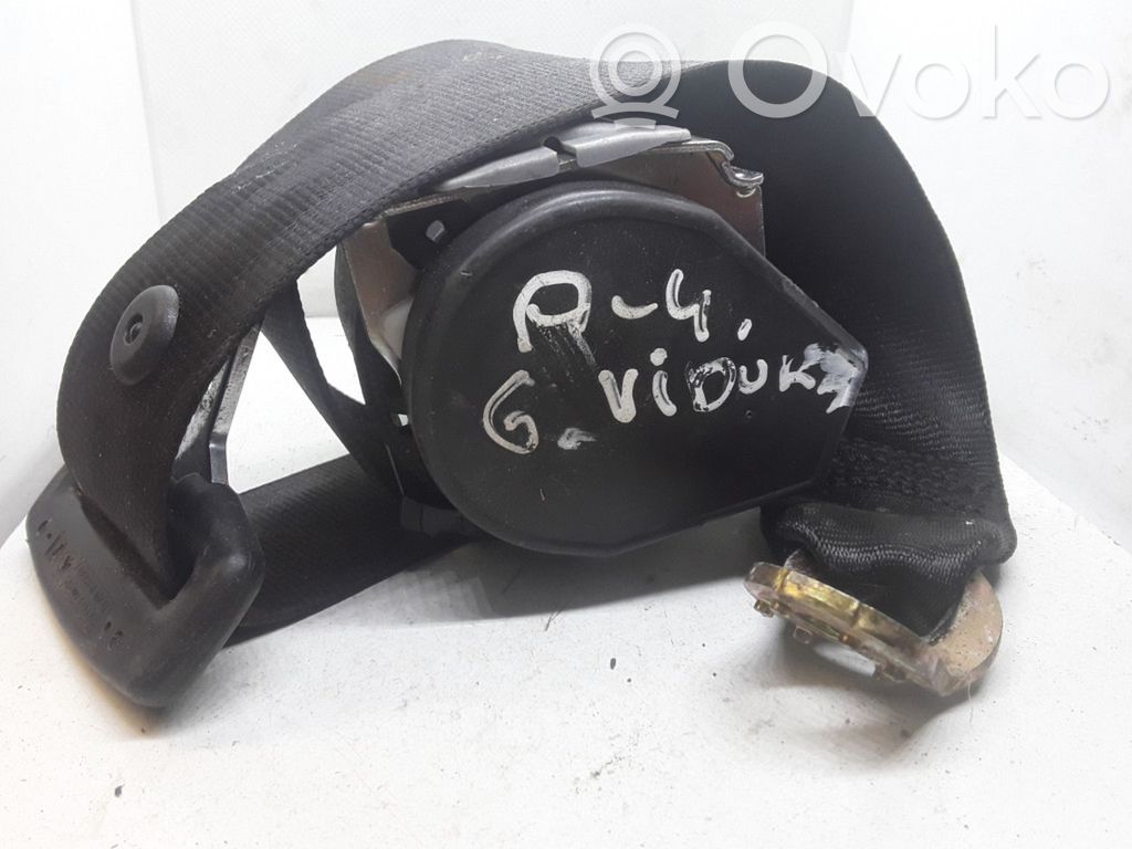 Audi A4 S4 B7 8E 8H Pas bezpieczeństwa fotela tylnego środkowego 