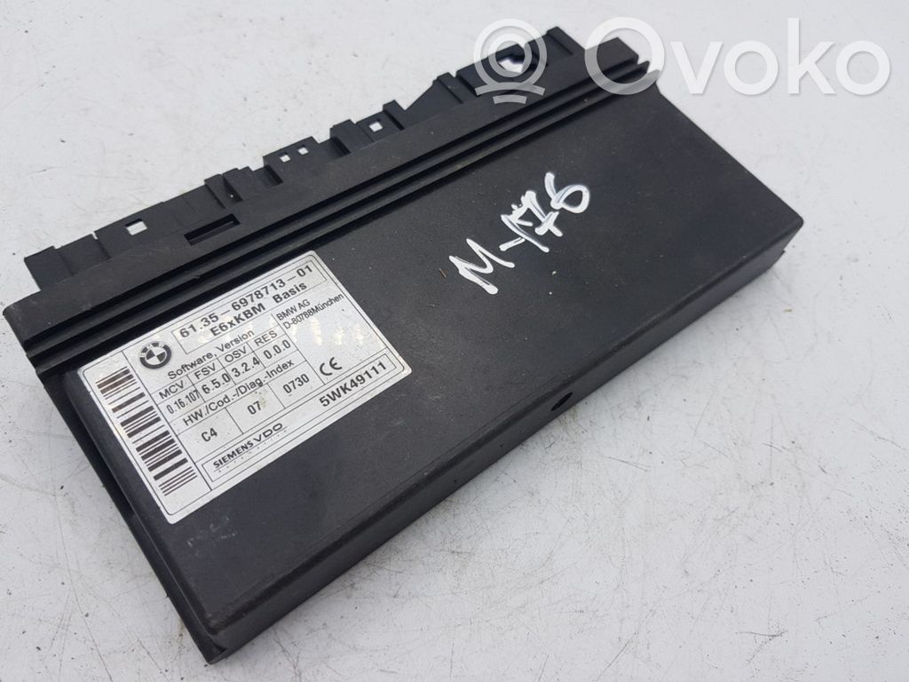 BMW 5 E60 E61 Komforta modulis 