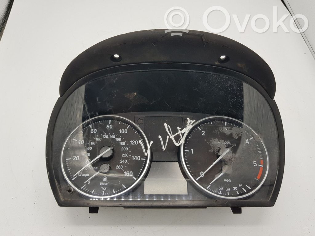 BMW 3 E90 E91 Vitezometru (grup de instrumente) 