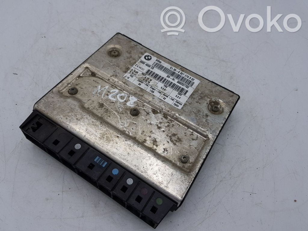BMW 5 E60 E61 Module de commande de siège 