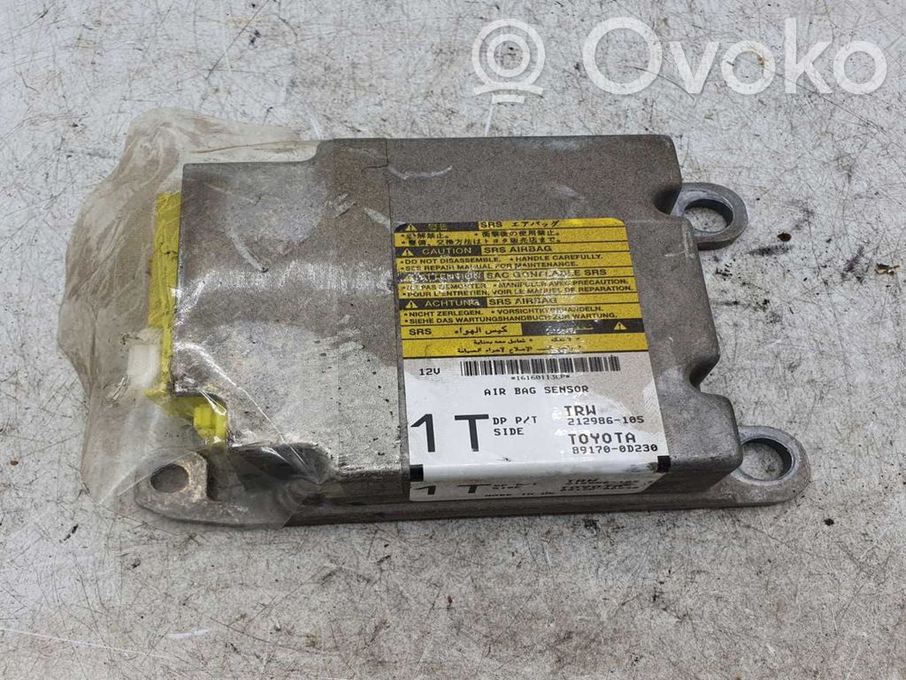 Toyota Yaris Sterownik / Moduł Airbag 