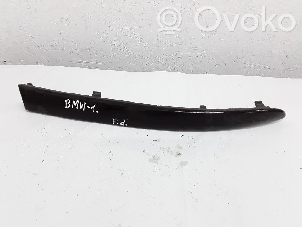 BMW 1 E82 E88 Front bumper splitter molding 