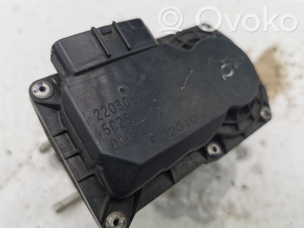 Toyota Corolla Verso E121 Zawór przepustnicy 
