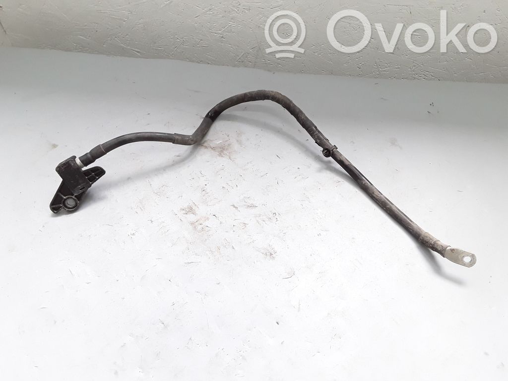 Audi Q7 4L Minus / Klema / Przewód akumulatora 