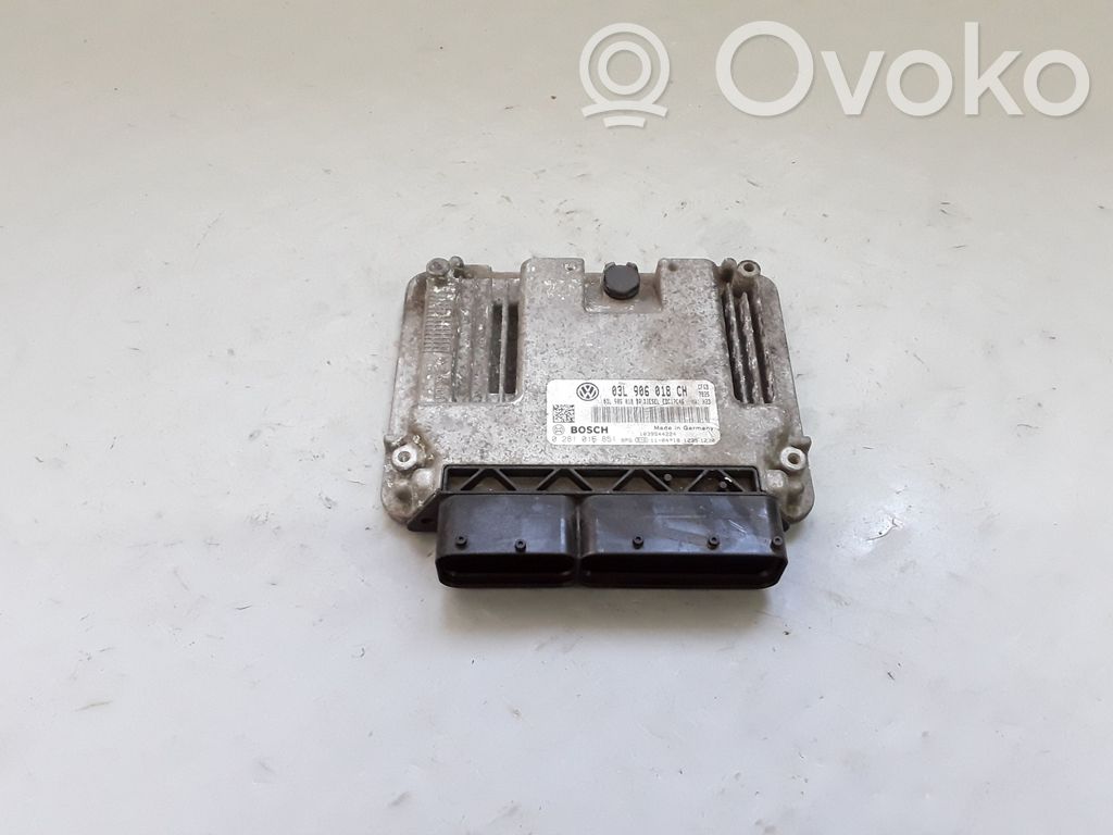 Skoda Superb B6 (3T) Centralina/modulo del motore 