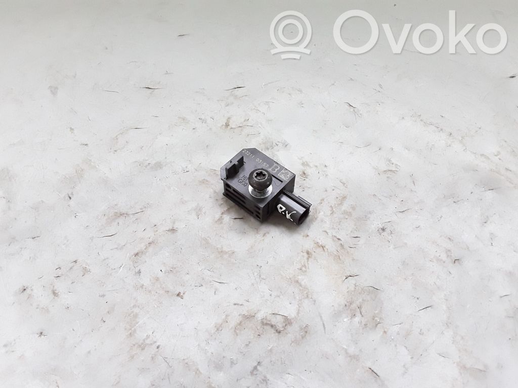 Sensor impacto/accidente para activar Airbag   13502577,1540994AB