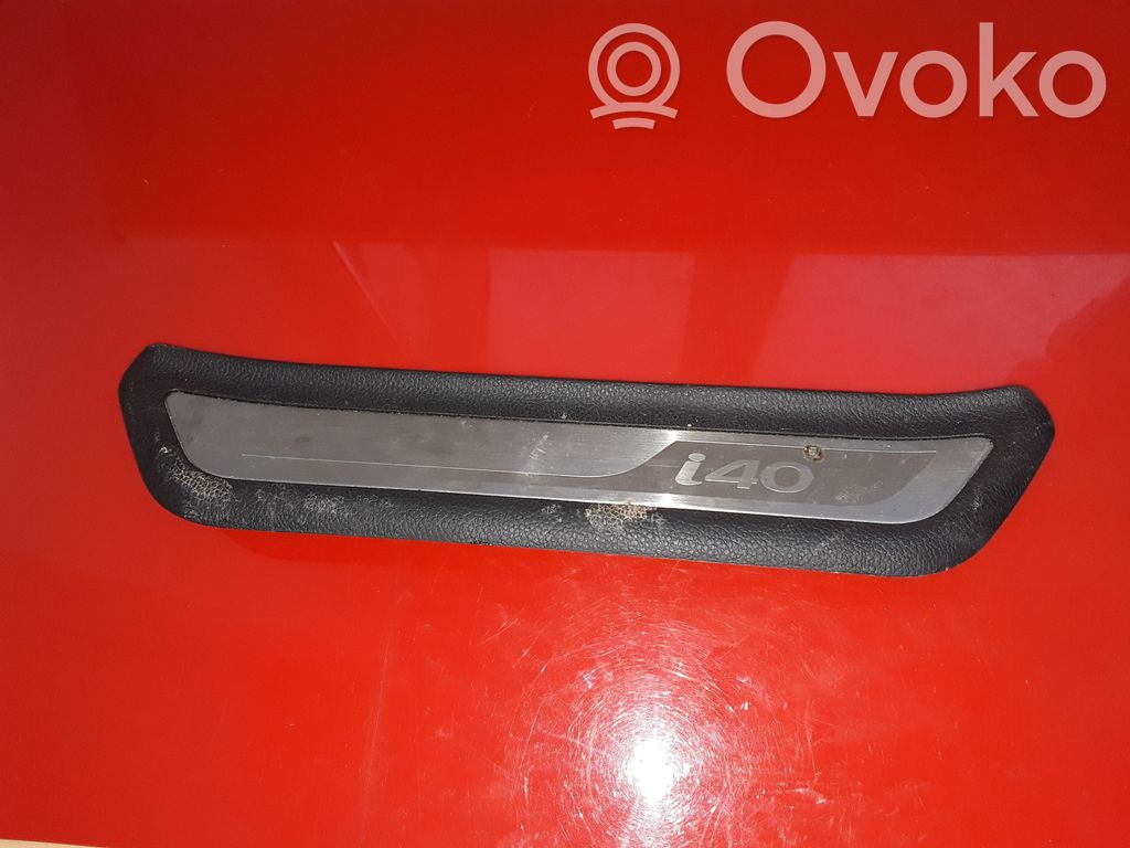 Hyundai i40 Copertura del rivestimento del sottoporta posteriore