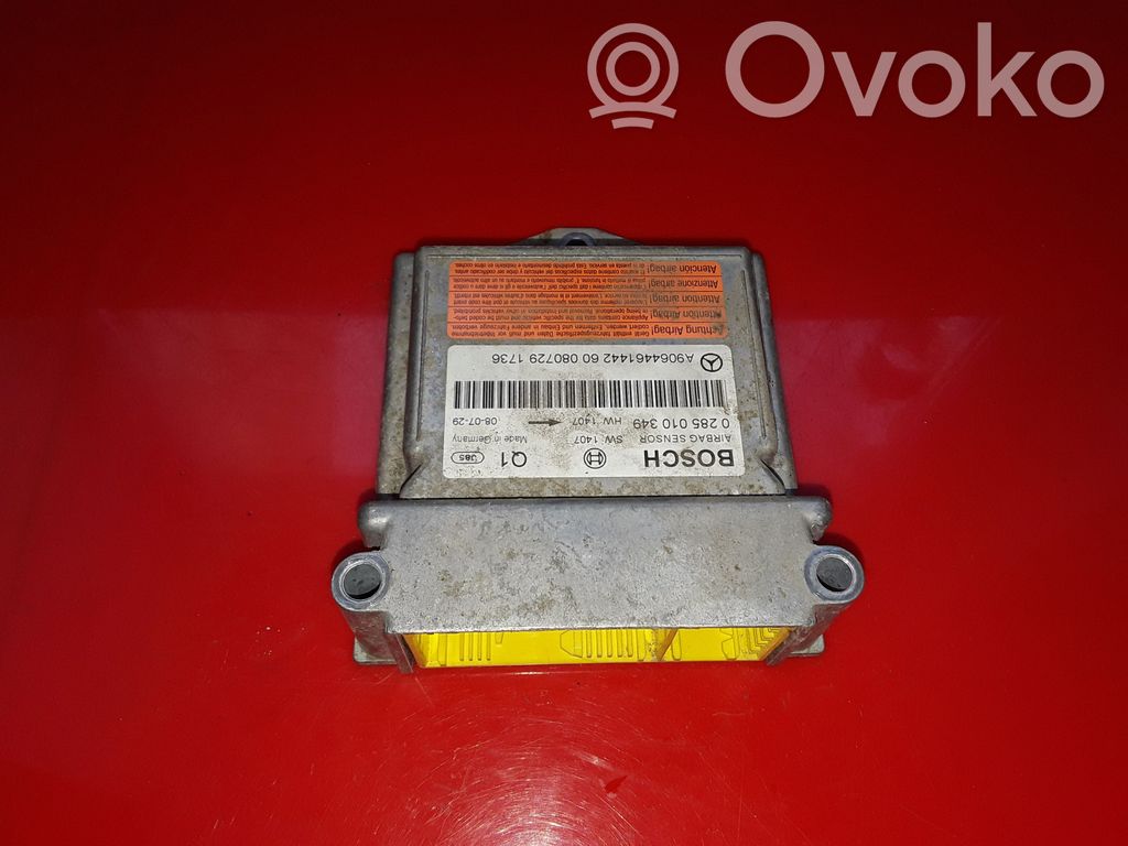 Mercedes-Benz Vito Viano W639 Unitate/modul de comandă airbaguri 