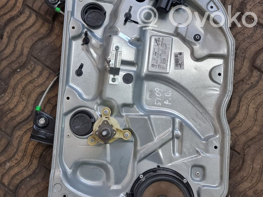 Mechanizm podnoszenia szyby przedniej bez silnika   6Q0035411A,3B1837016BR,Q4837402AL