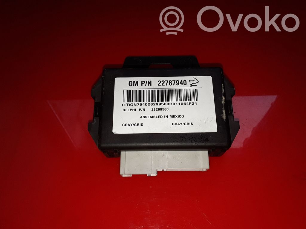 Chevrolet Captiva Modulo comfort/convenienza 
