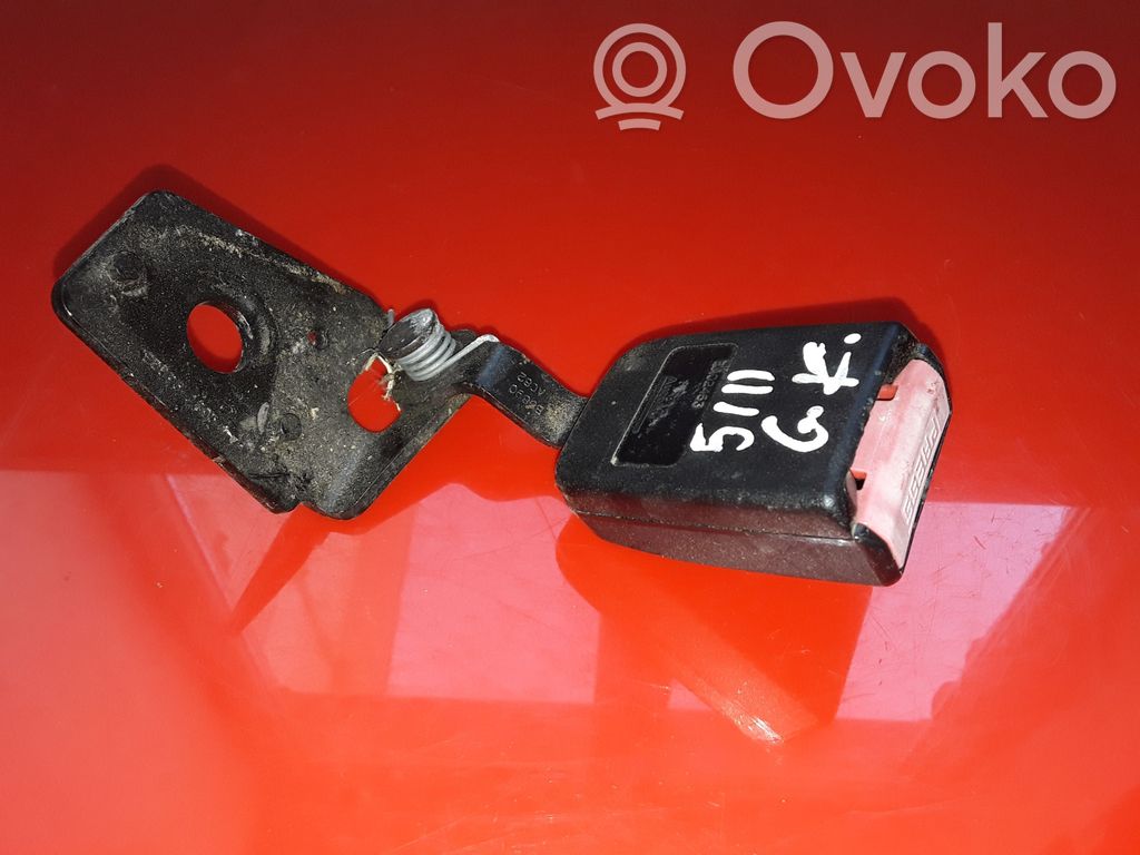 Peugeot 307 Hebilla del cinturón de seguridad trasero 