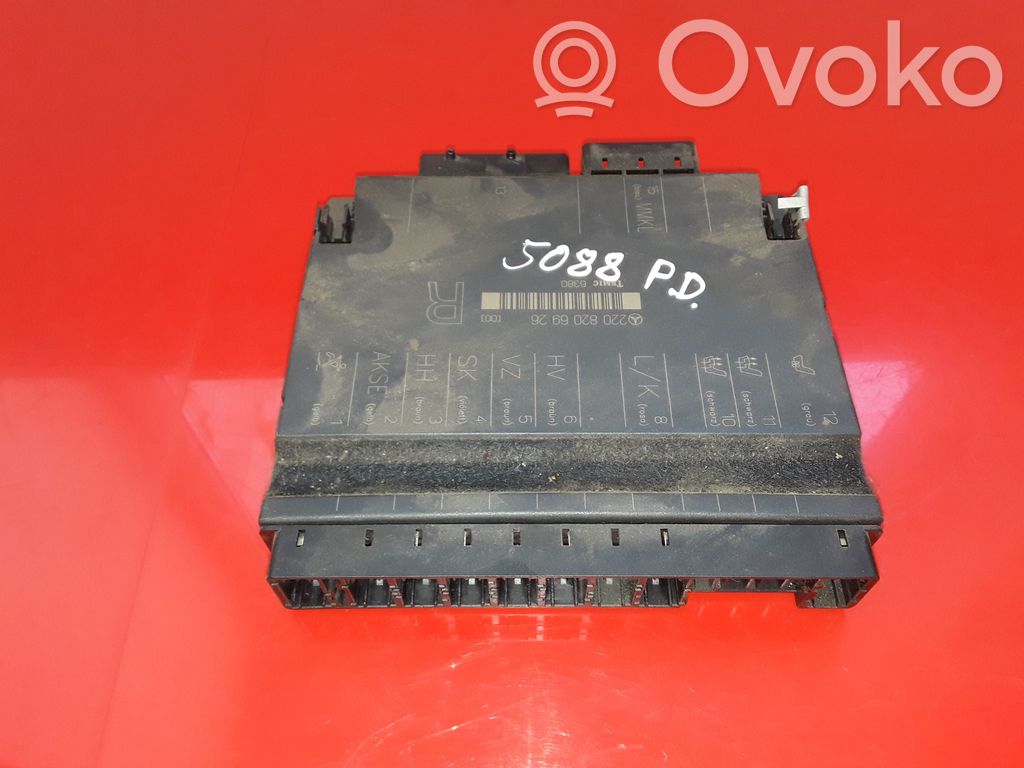Mercedes-Benz S W220 Seat control module 