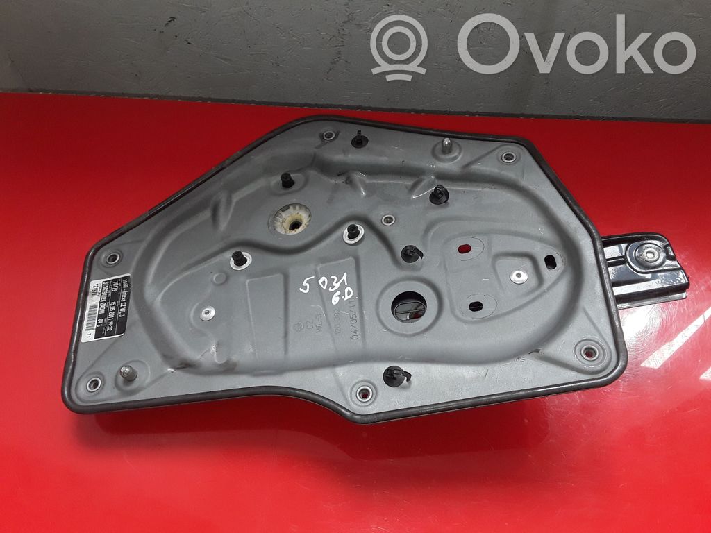 Skoda Superb B6 (3T) Mechanizm podnoszenia szyby tylnej bez silnika 