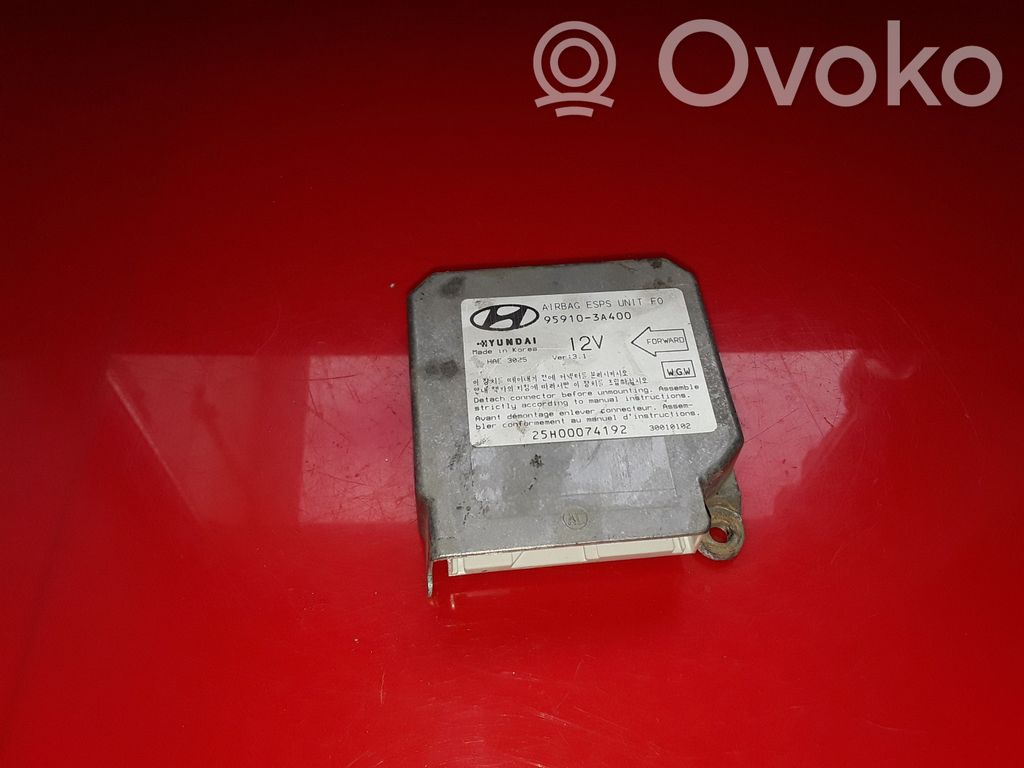 Sterownik / Moduł Airbag   959103A400,25H00074192,30010102