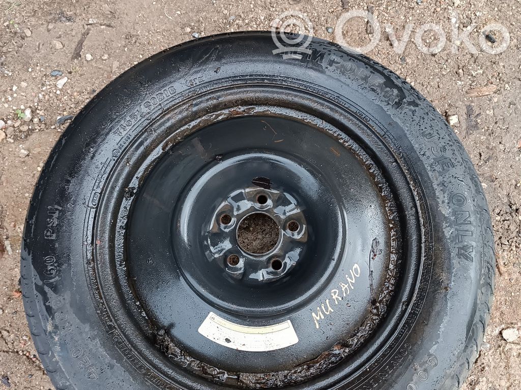 Nissan Murano Z50 18 Zoll Ersatzrad Reserverad 