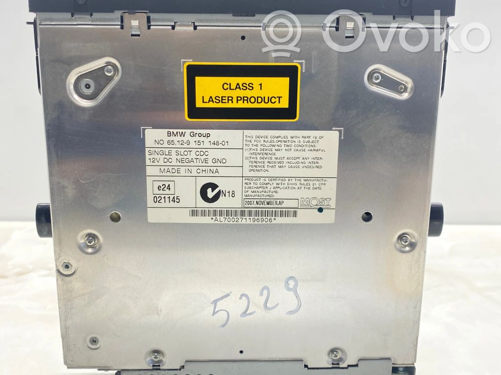 BMW X6 E71 CD/DVD changer 