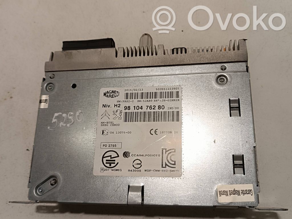 Peugeot 308 Panel / Radioodtwarzacz CD/DVD/GPS 