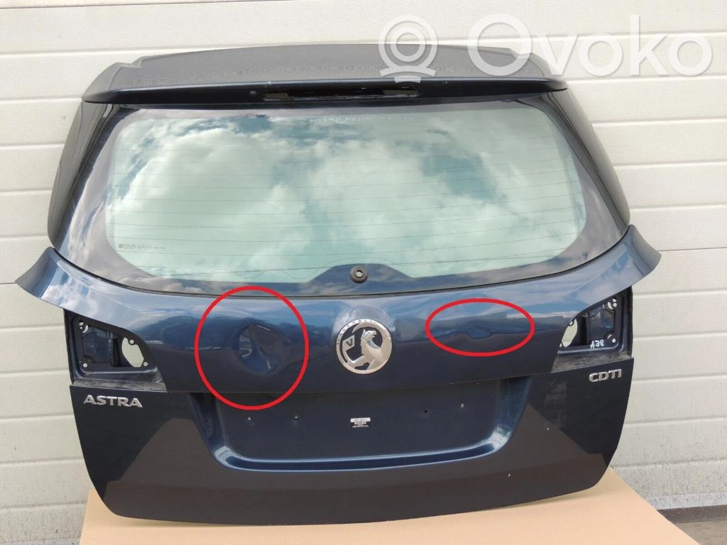 Opel Astra J Tailgate/trunk/boot lid 