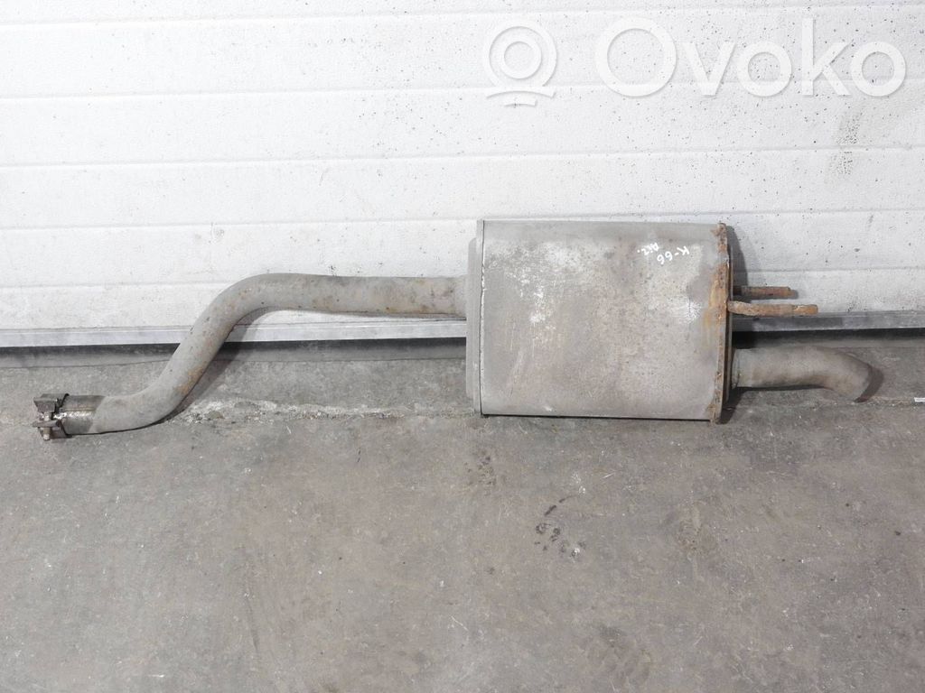Opel Meriva B Marmitta/silenziatore posteriore tubo di scappamento 