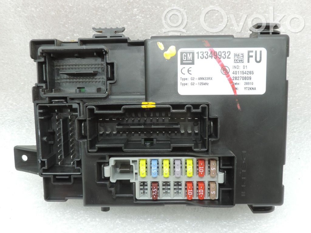 Opel Meriva B Modul confort 