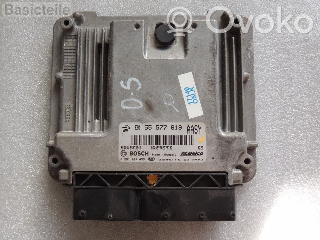 Opel Insignia A Unitate/modul de control motor 