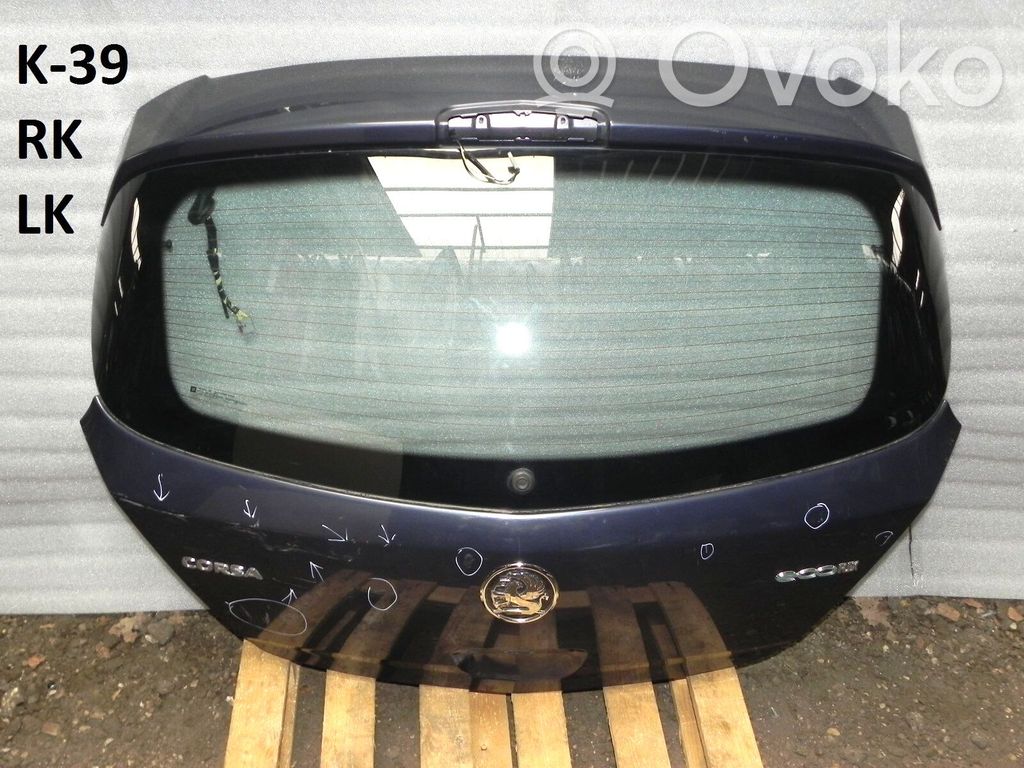 Opel Corsa D Puerta del maletero/compartimento de carga 