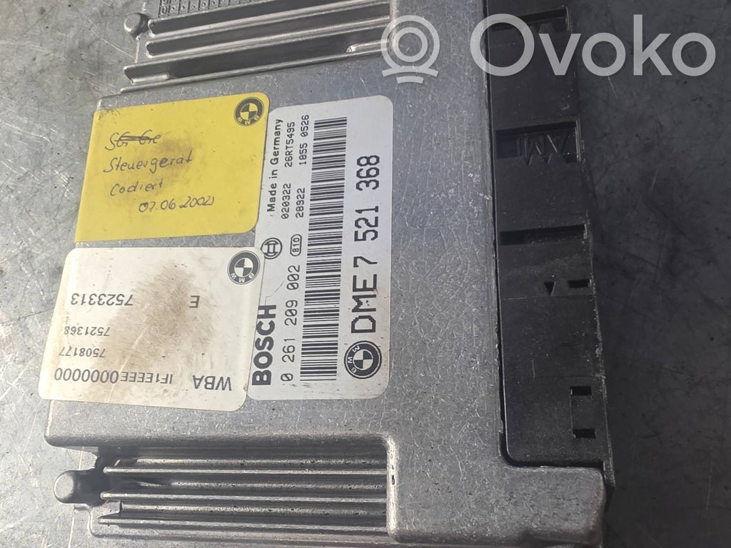 BMW 7 E65 E66 Engine control unit/module 