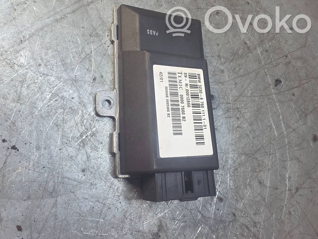 BMW 7 E65 E66 Vairo kolonėlės valdymo blokas 