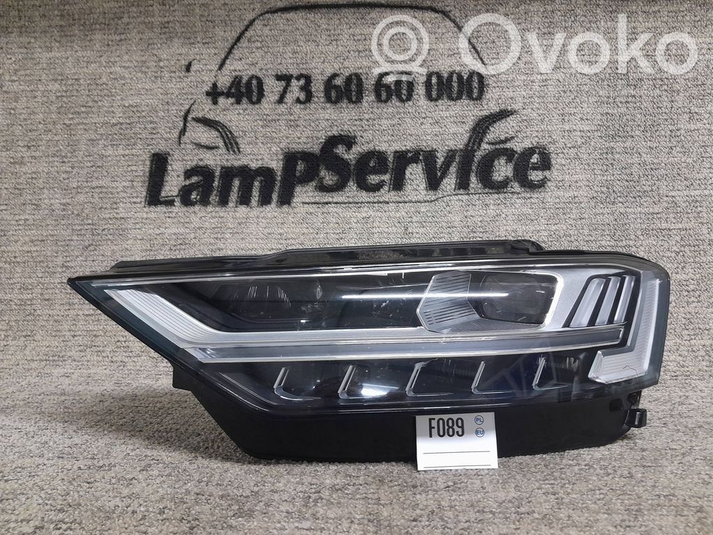 Audi A8 S8 D5 Etu-/Ajovalo 