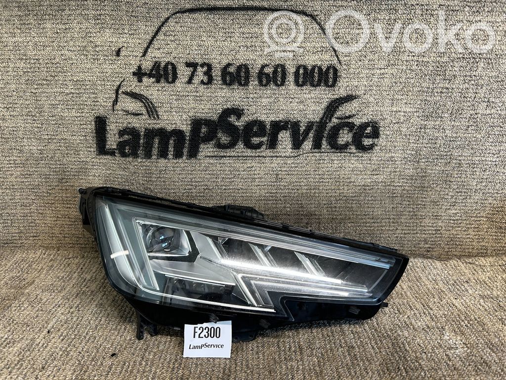 Audi A4 S4 B9 Lampa przednia 