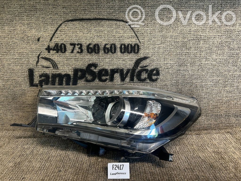 Lampa przednia   811500K720,F2417,KOITO0K56,0K56