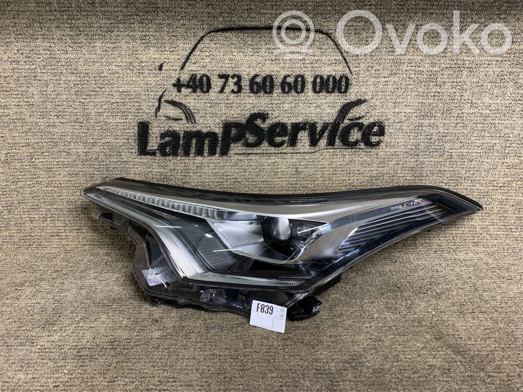 Lampa przednia   81150F4071,F839,17665F,03062010