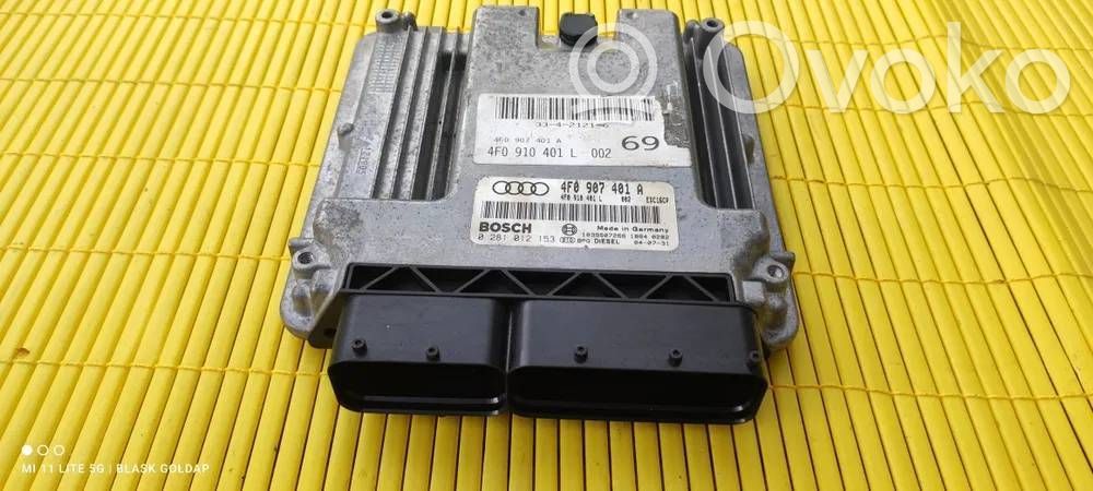 Engine control unit/module   4F0910401L,4F0907401A,0281012153