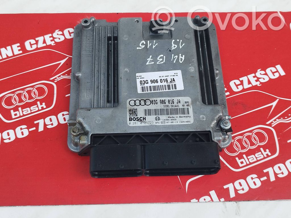 Engine control unit/module   03G906016JA,1039S19959