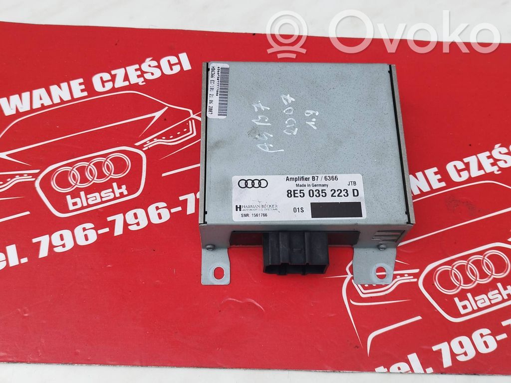 Audi A4 S4 B7 8E 8H Amplificator sunet 