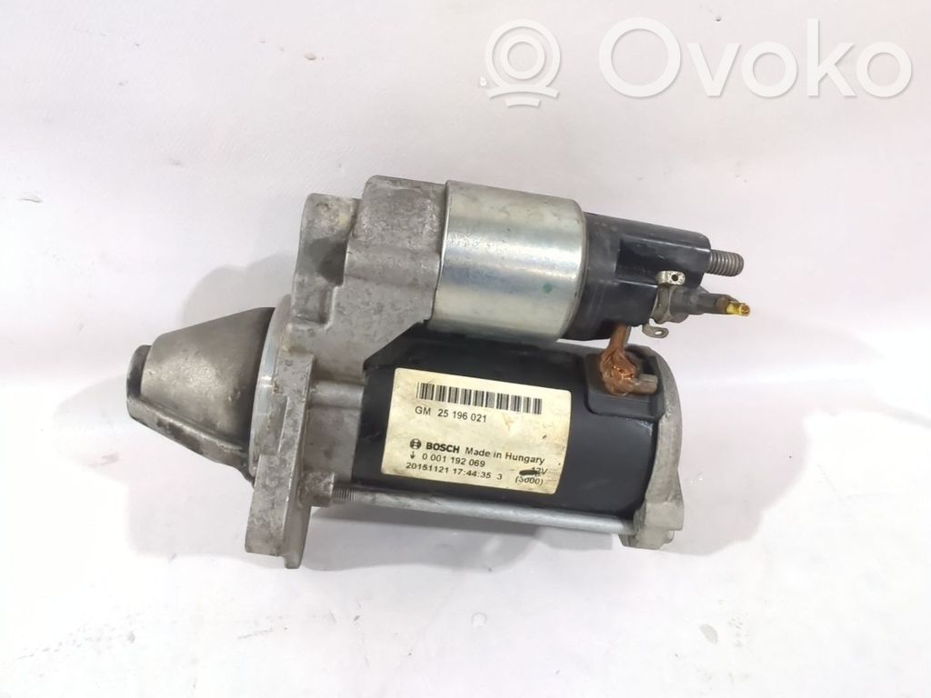Opel Corsa E Démarreur 