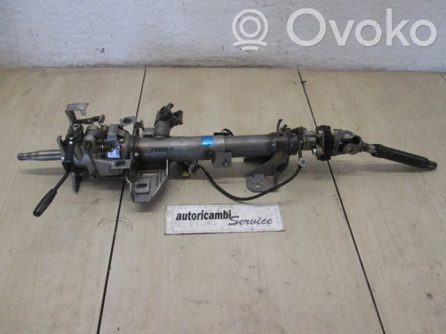 Steering wheel axle set