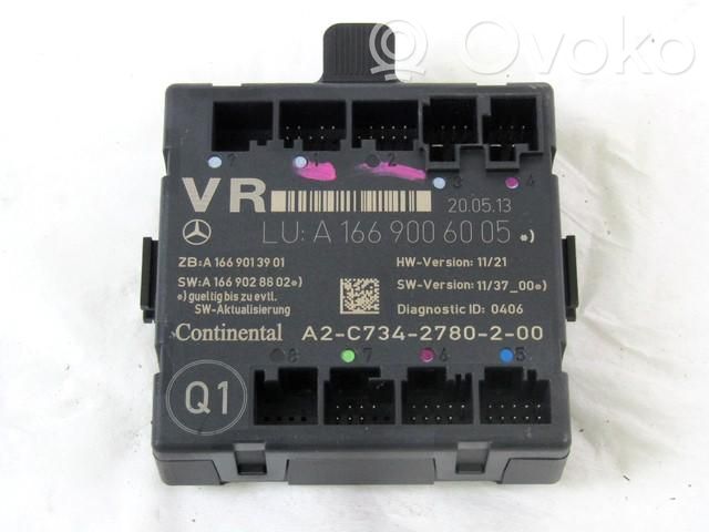 Mercedes-Benz B W246 W242 Oven ohjainlaite/moduuli