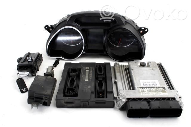 Audi A5 Sportback 8TA Komputer / Sterownik ECU i komplet kluczy 