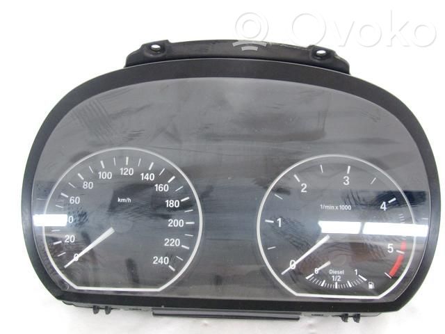 BMW 1 E81 E87 Compteur de vitesse tableau de bord