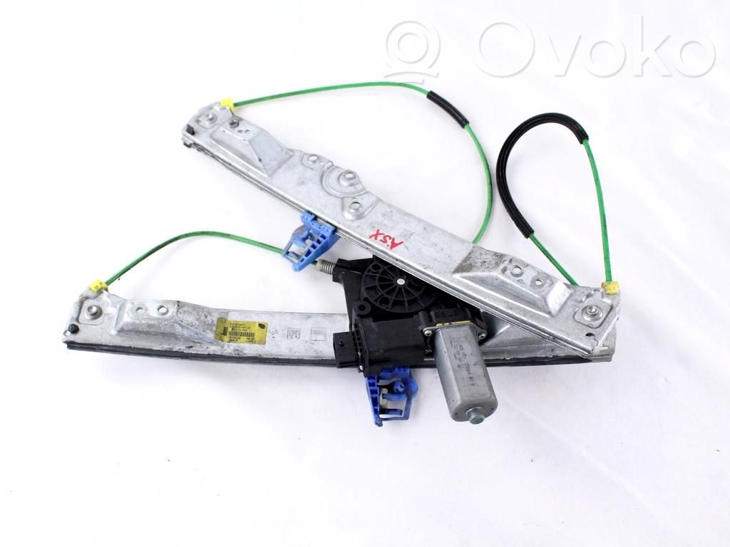 Opel Corsa D Front door window regulator with motor 