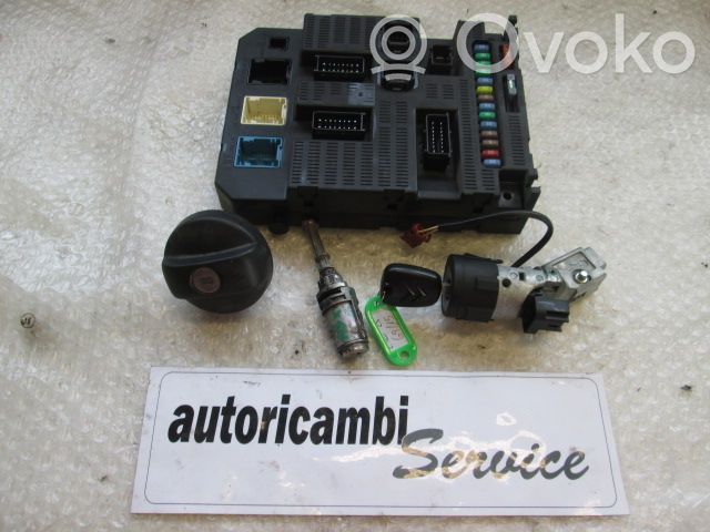 Citroen C3 Komputer / Sterownik ECU i komplet kluczy 