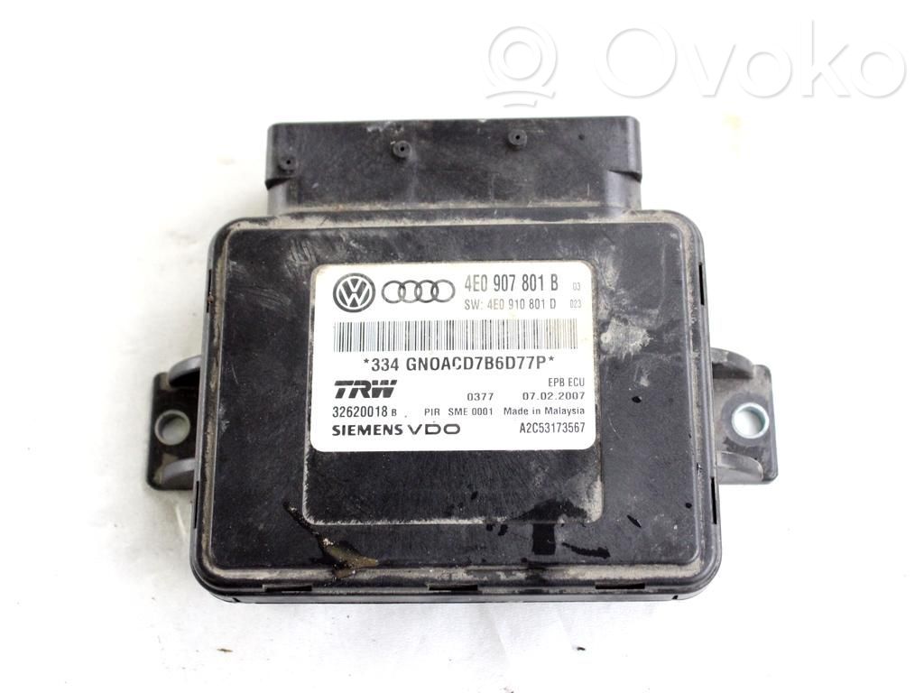 Audi A8 S8 D3 4E Hand brake control module 
